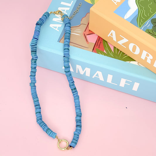 Tidal Mood Gemstone Necklace