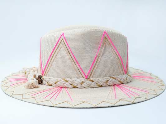 Corazón Playero - Women's Isabella Hat - Pink Power