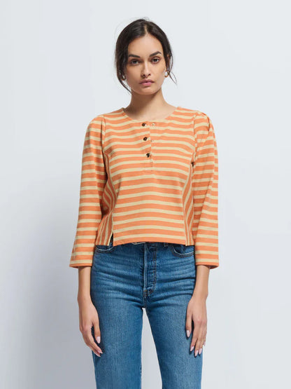 NATION LTD - Janney Henley - Caramel Prato Stripe