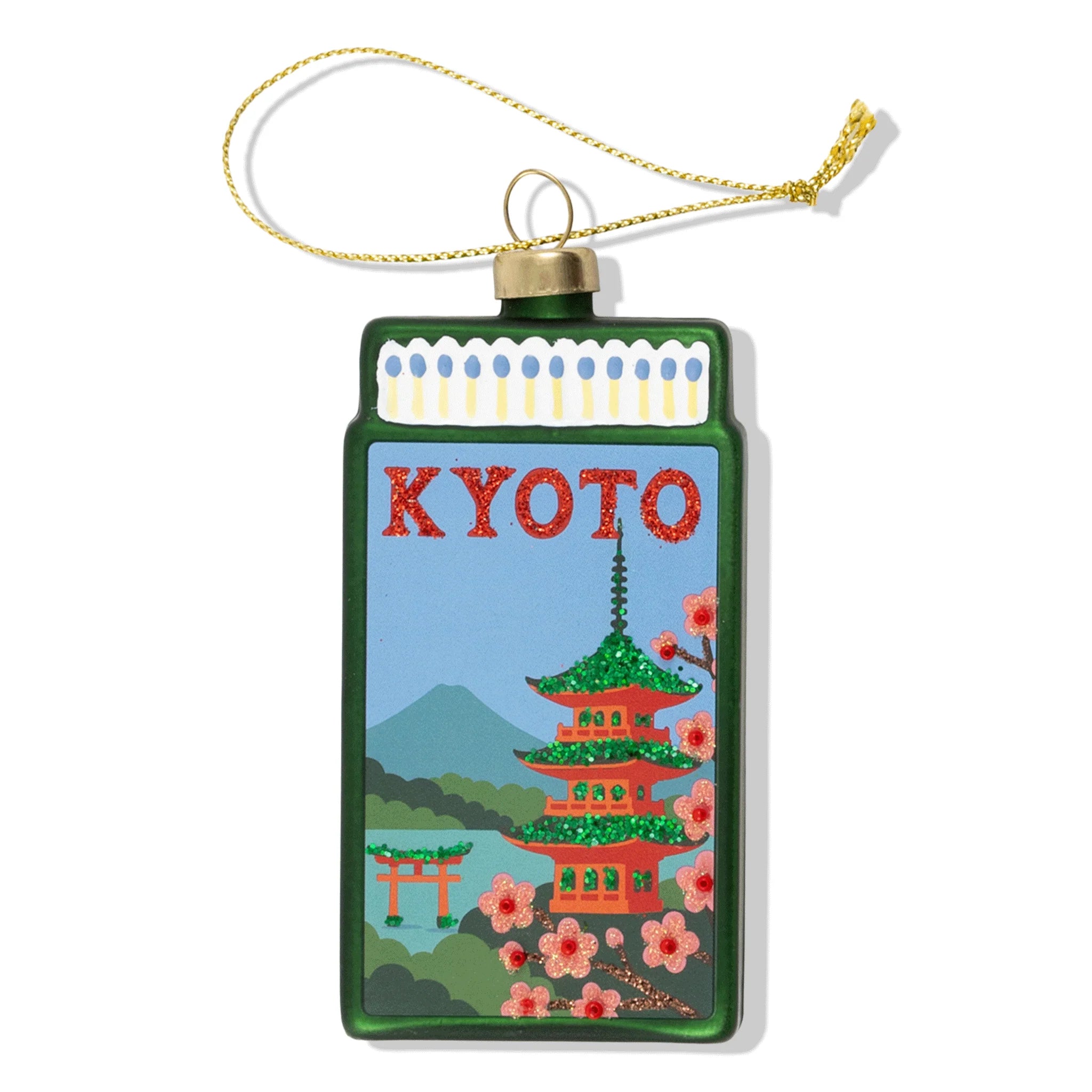 Matchbook Ornament - Kyoto