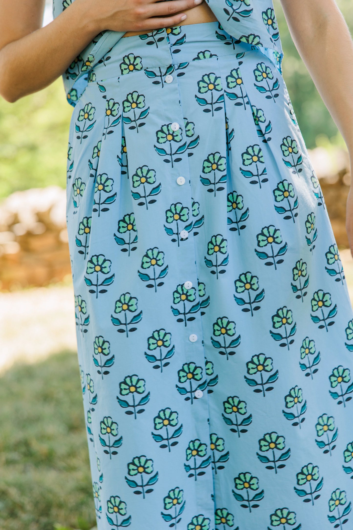 Scout Skirt - Orchid Sprigs