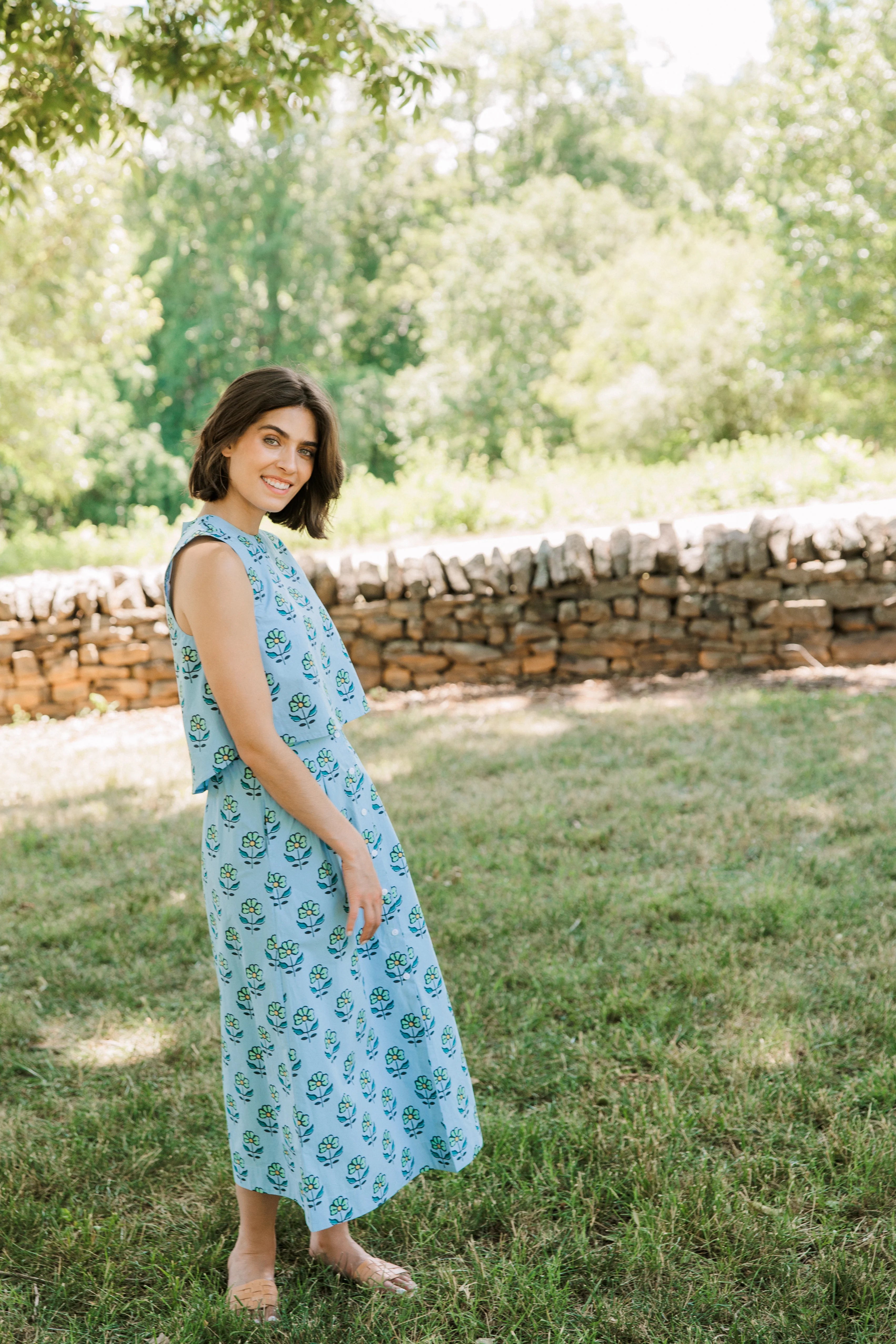 Scout Skirt - Orchid Sprigs