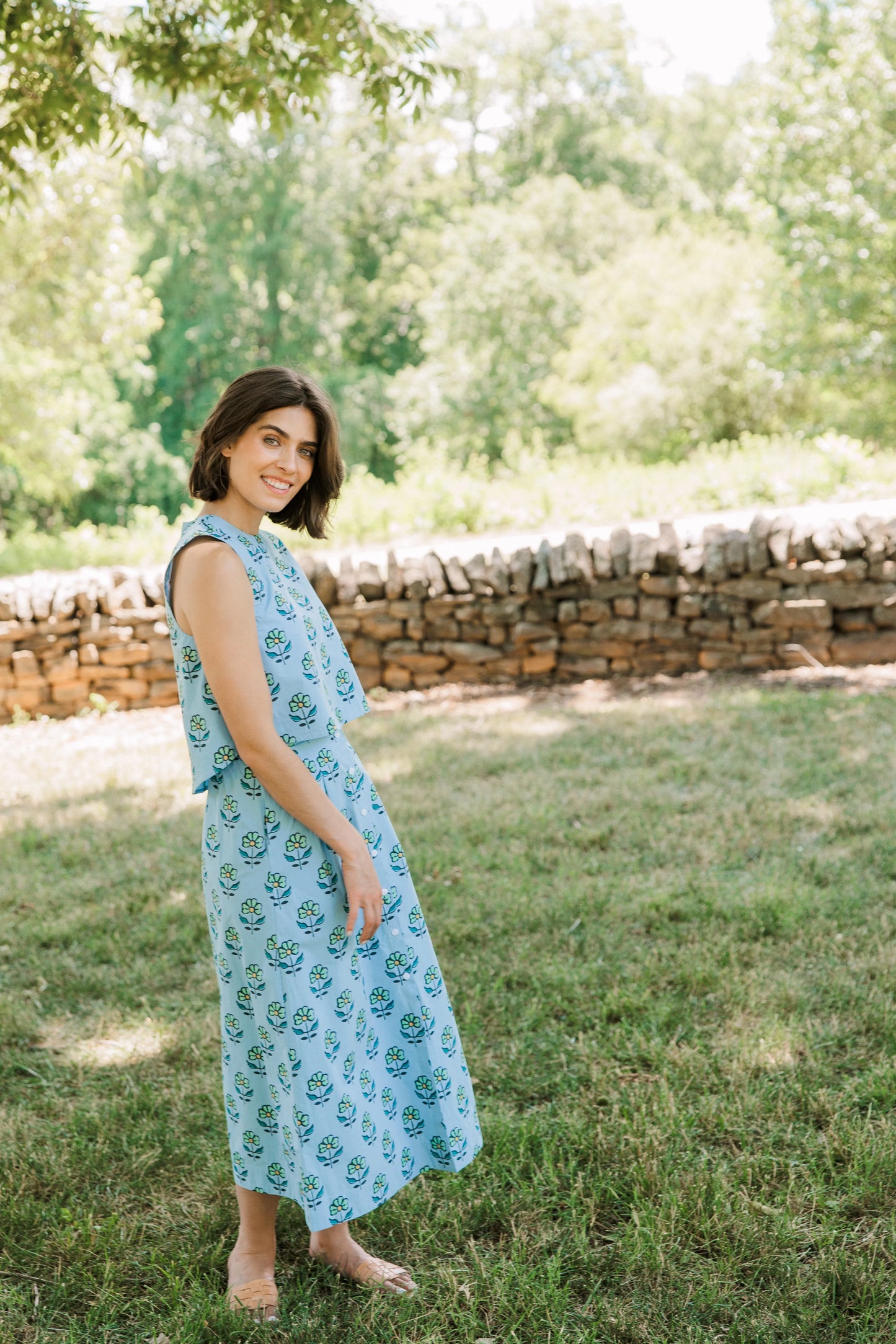 Scout Skirt - Orchid Sprigs