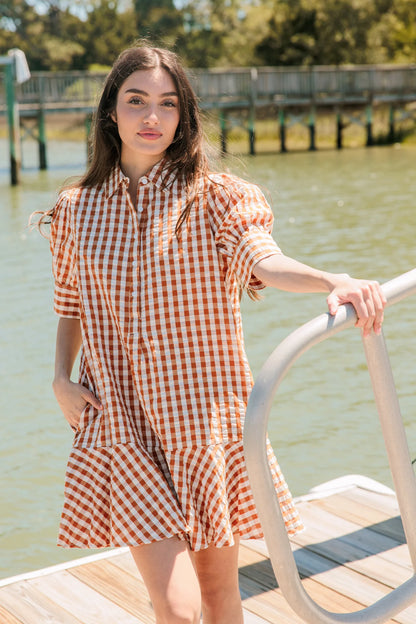 Liv Dress - Field Check