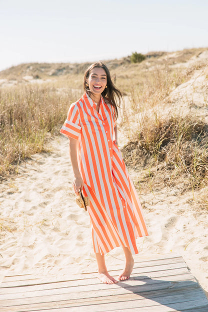 Gibbons Dress - Sunny Stripes