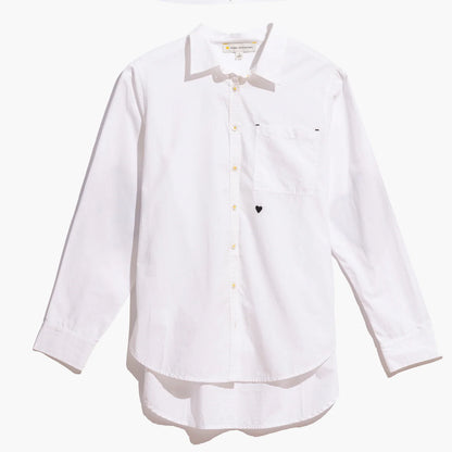 KERRI ROSENTHAL - Mia Shirt Core Classic - White