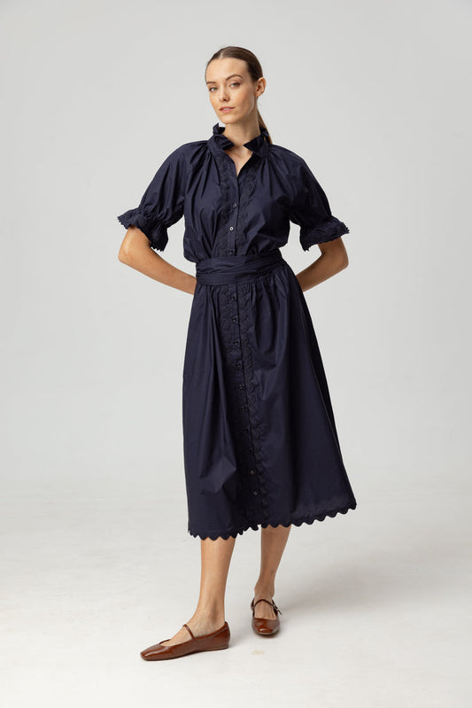 SUNDAYS - Aliza Dress - Navy