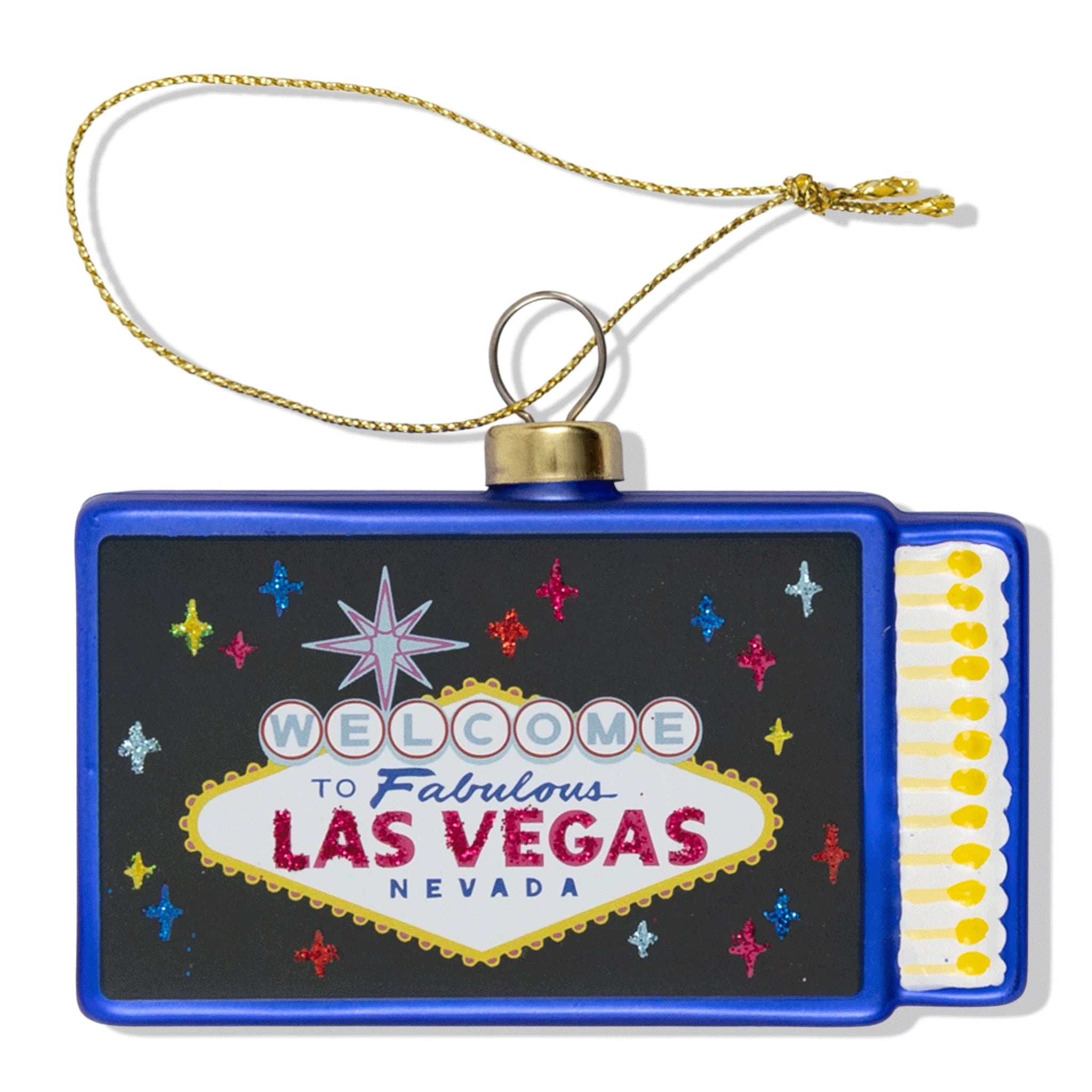 Matchbook Ornament - Las Vegas