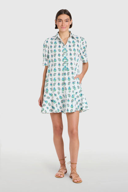 Liv Dress - Beach Sprigs