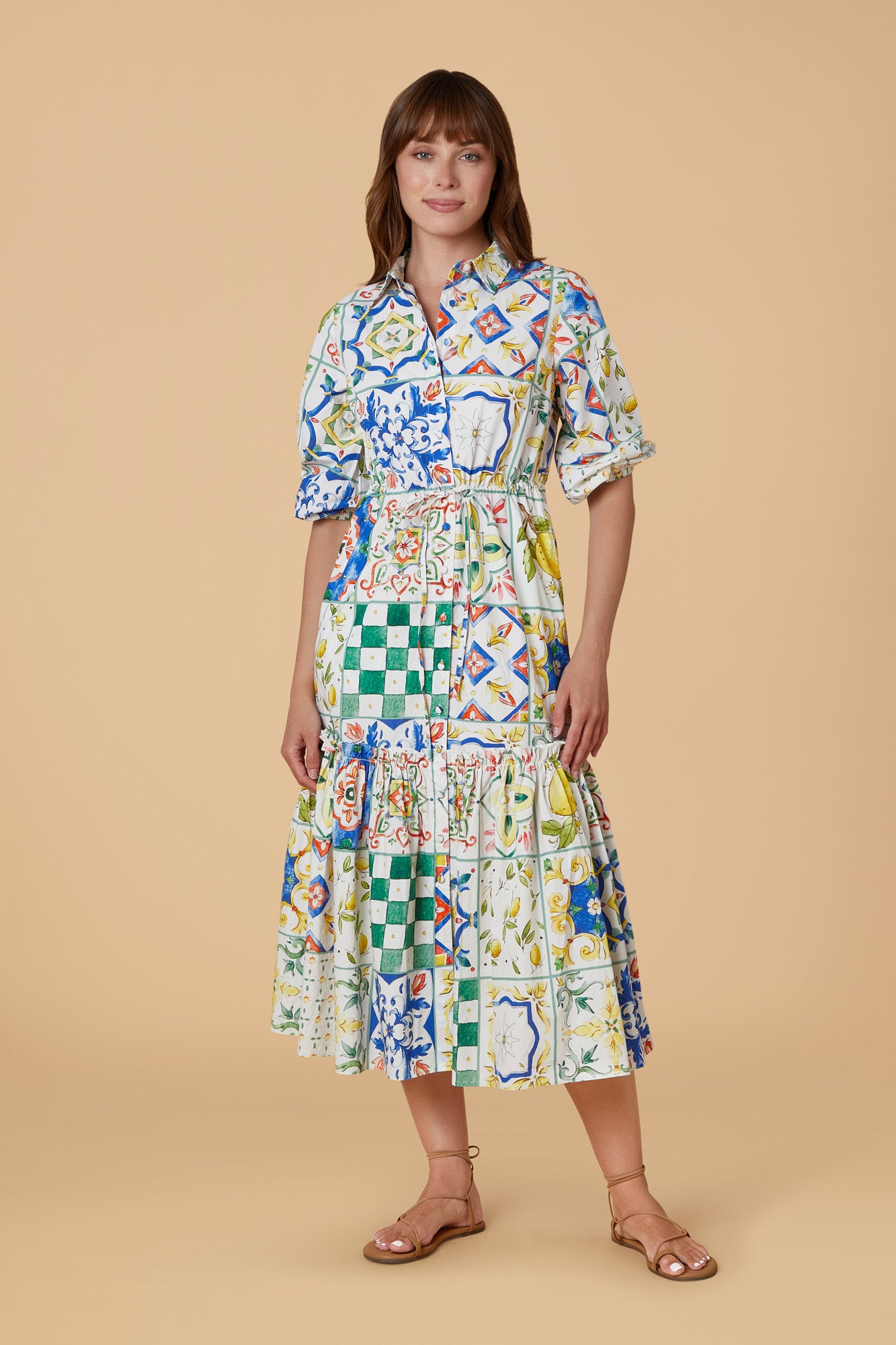 OLIVIA By Livro - Grace Dress - Majolica