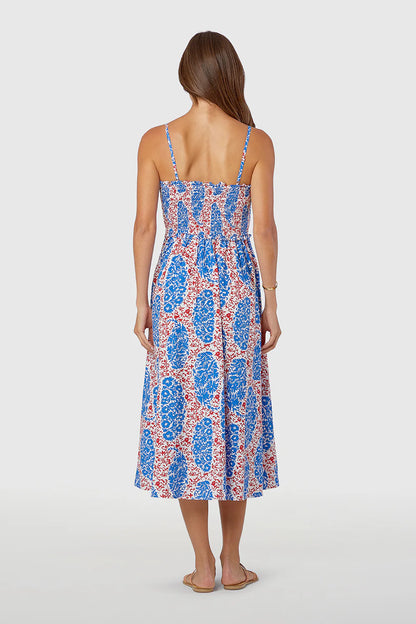 LIVRO - Smocked Dress - Vineyard
