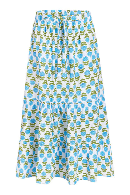 LIVRO - Market Skirt - Liv Blue Motif