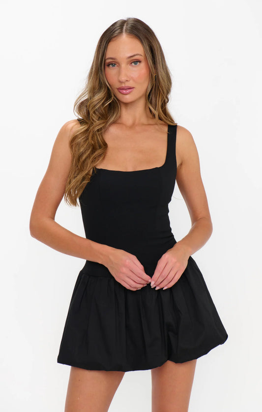 Marlo Mini Dress - Black