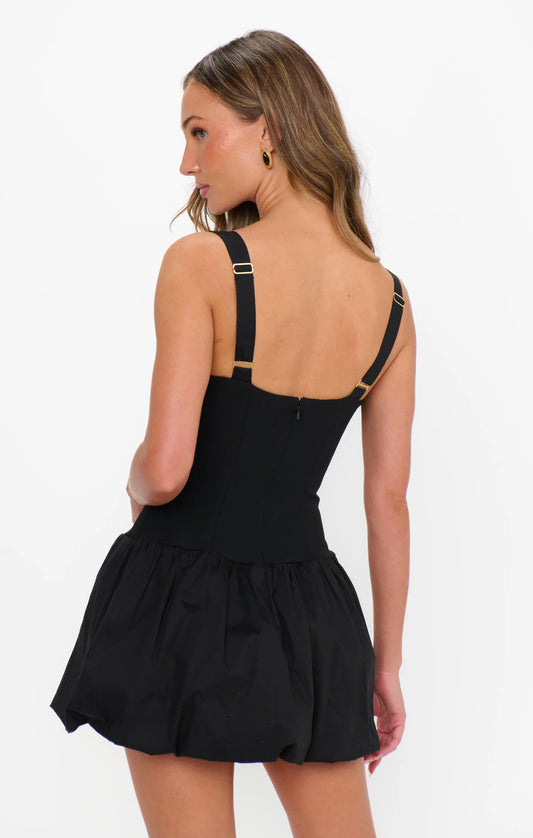 Marlo Mini Dress - Black