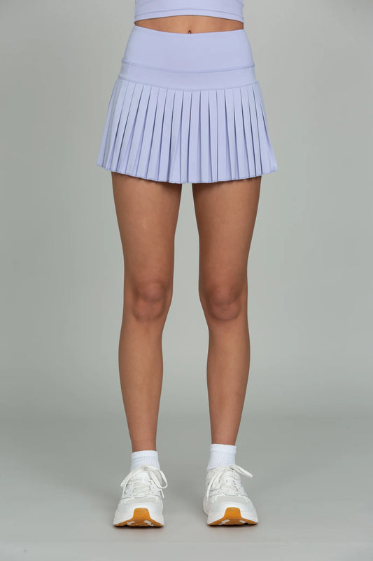 Lavender Fields Pleated Tennis Skirt