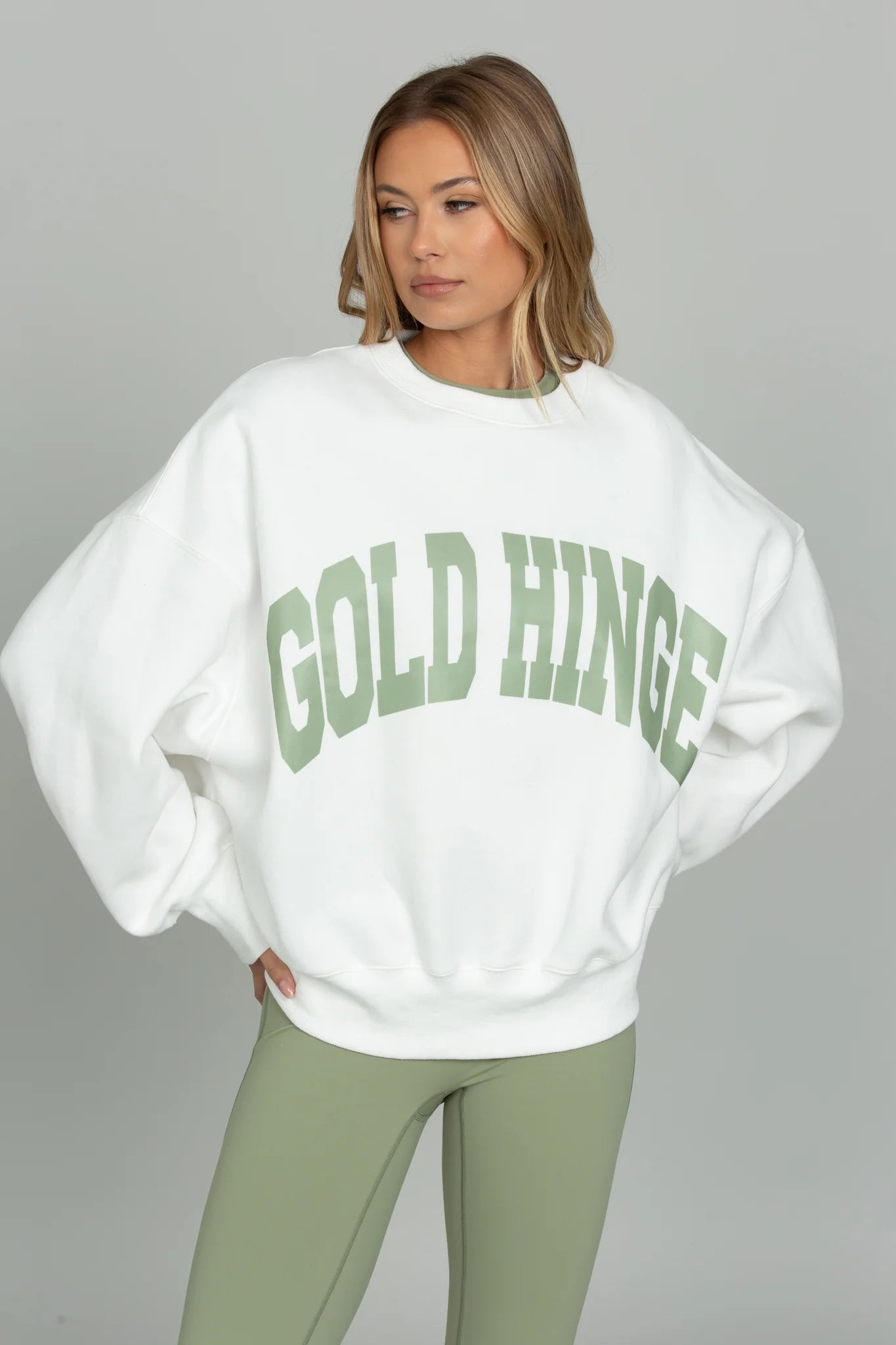 Matcha GH Wide Arm Sweatshirt
