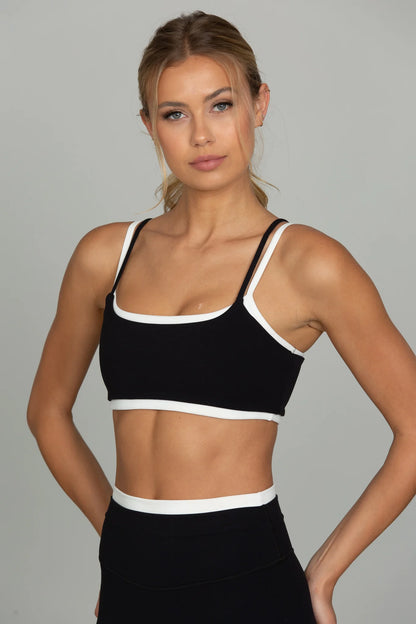 Black Double Layer StrydeForm™ Bra