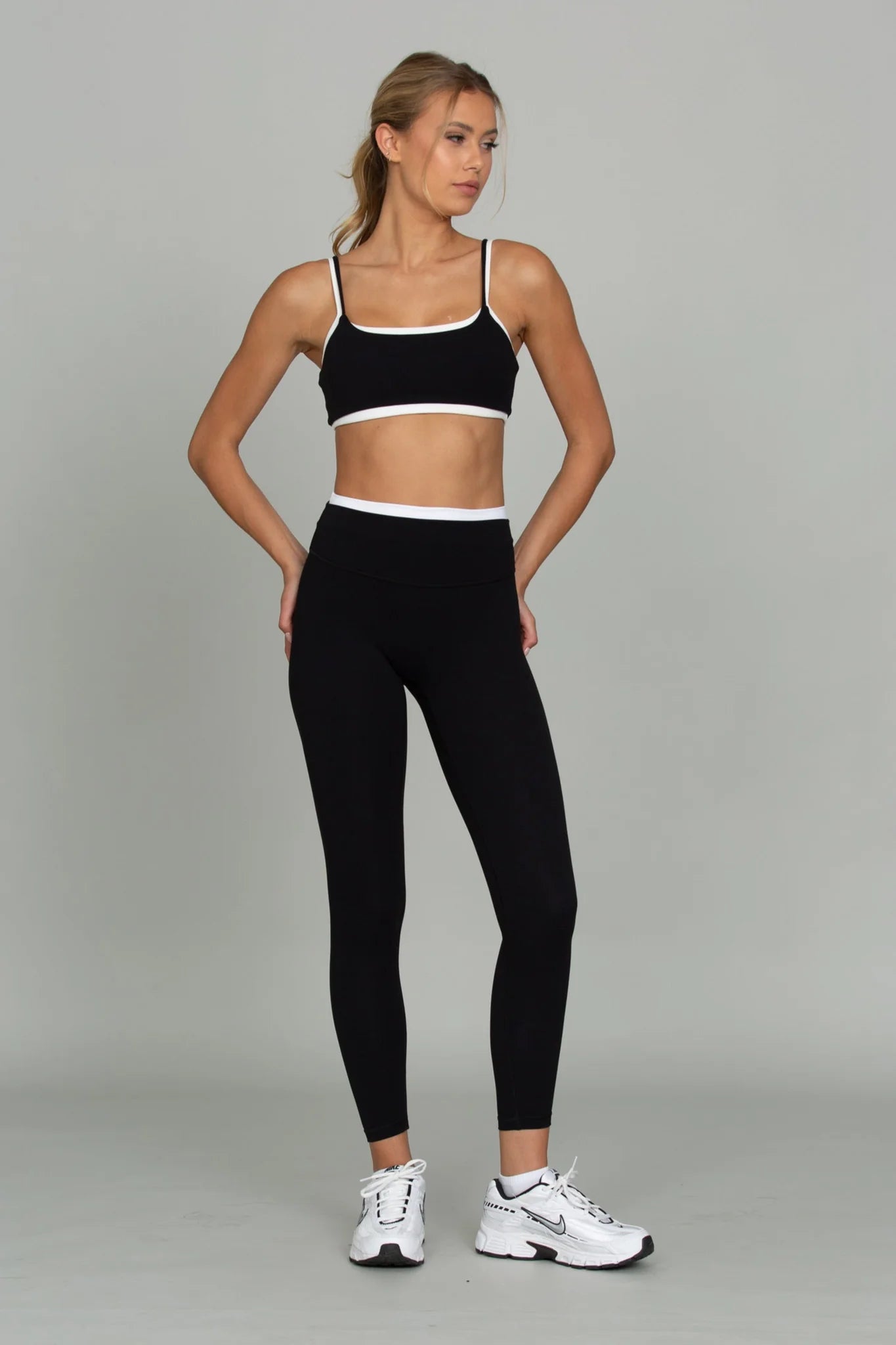 Black Double Waist StrydeFrom™ Legging