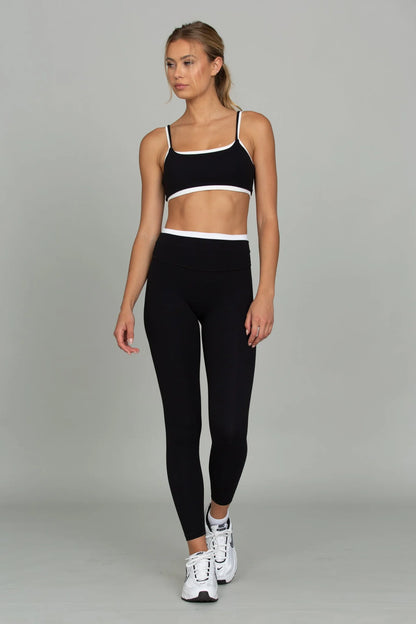Black Double Waist StrydeFrom™ Legging