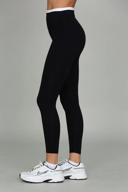 Black Double Waist StrydeFrom™ Legging