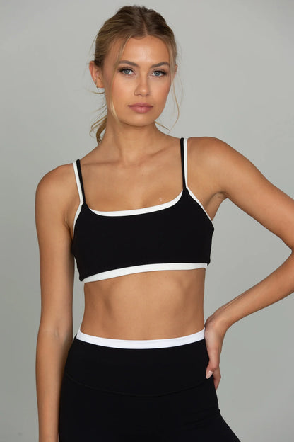 Black Double Layer StrydeForm™ Bra