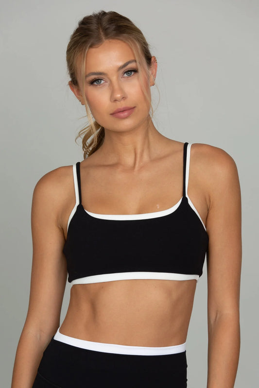 Black Double Layer StrydeForm™ Bra