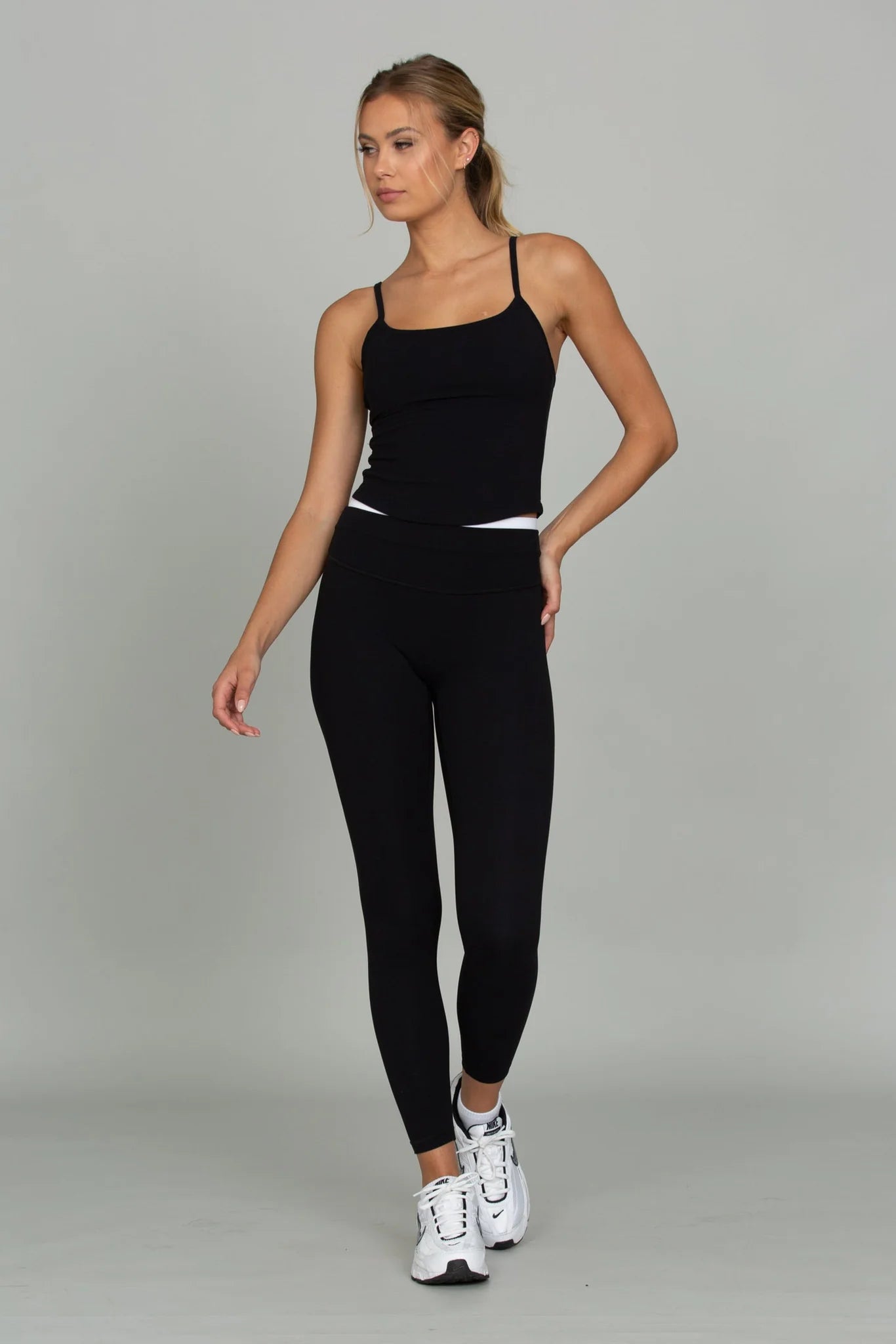 Black Double Waist StrydeFrom™ Legging