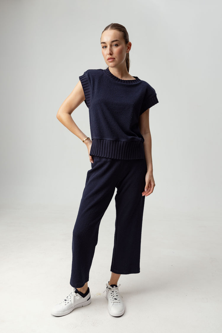 SUNDAYS - Maeve Popover - Navy