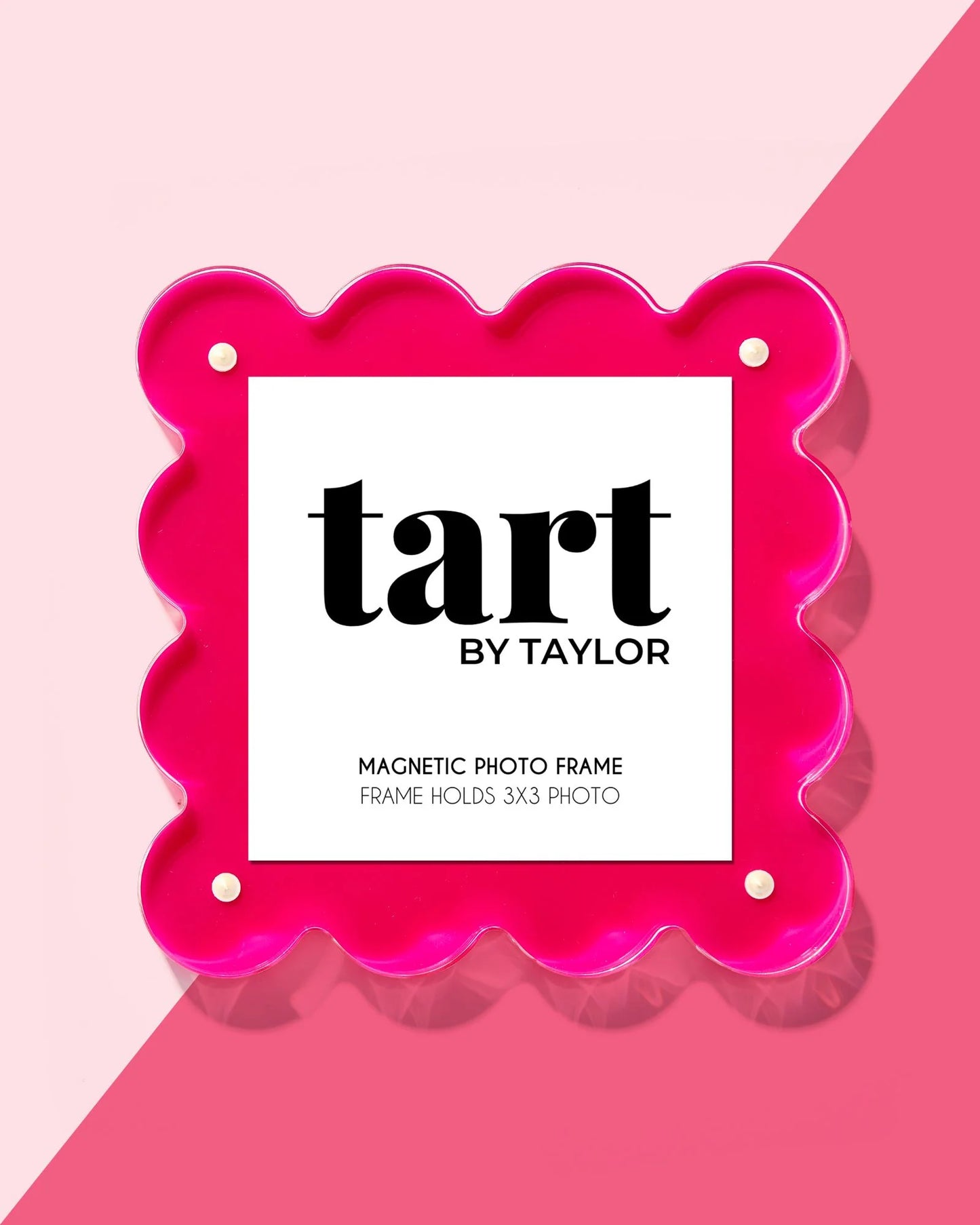 Tart By Taylor -  NEON PINK MINI ACRYLIC PICTURE FRAME