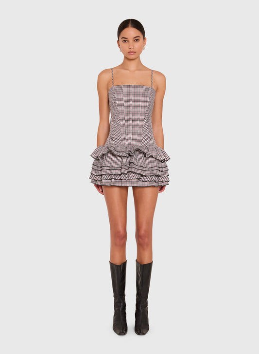 Laureline Romper - White Multi