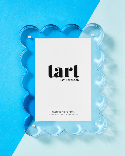 Tart By Taylor - BLUE ACRYLIC PICTURE FRAME