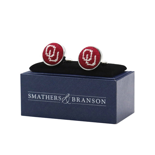 Oklahoma Cufflinks (Garnet)
