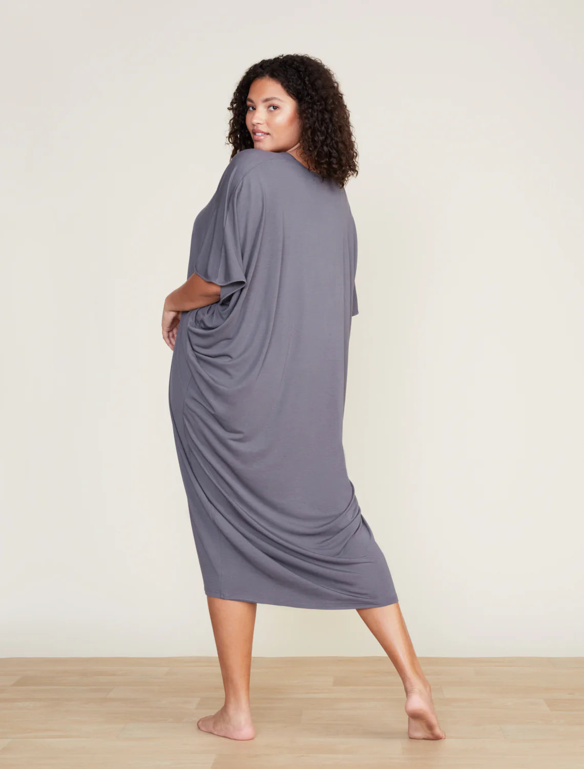 Barefoot Dreams - Luxe Milk Jersey® Caftan - Graphite