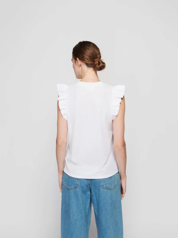 NATION LTD - Paulette Tank - White