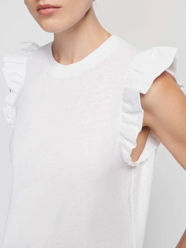 NATION LTD - Paulette Tank - White