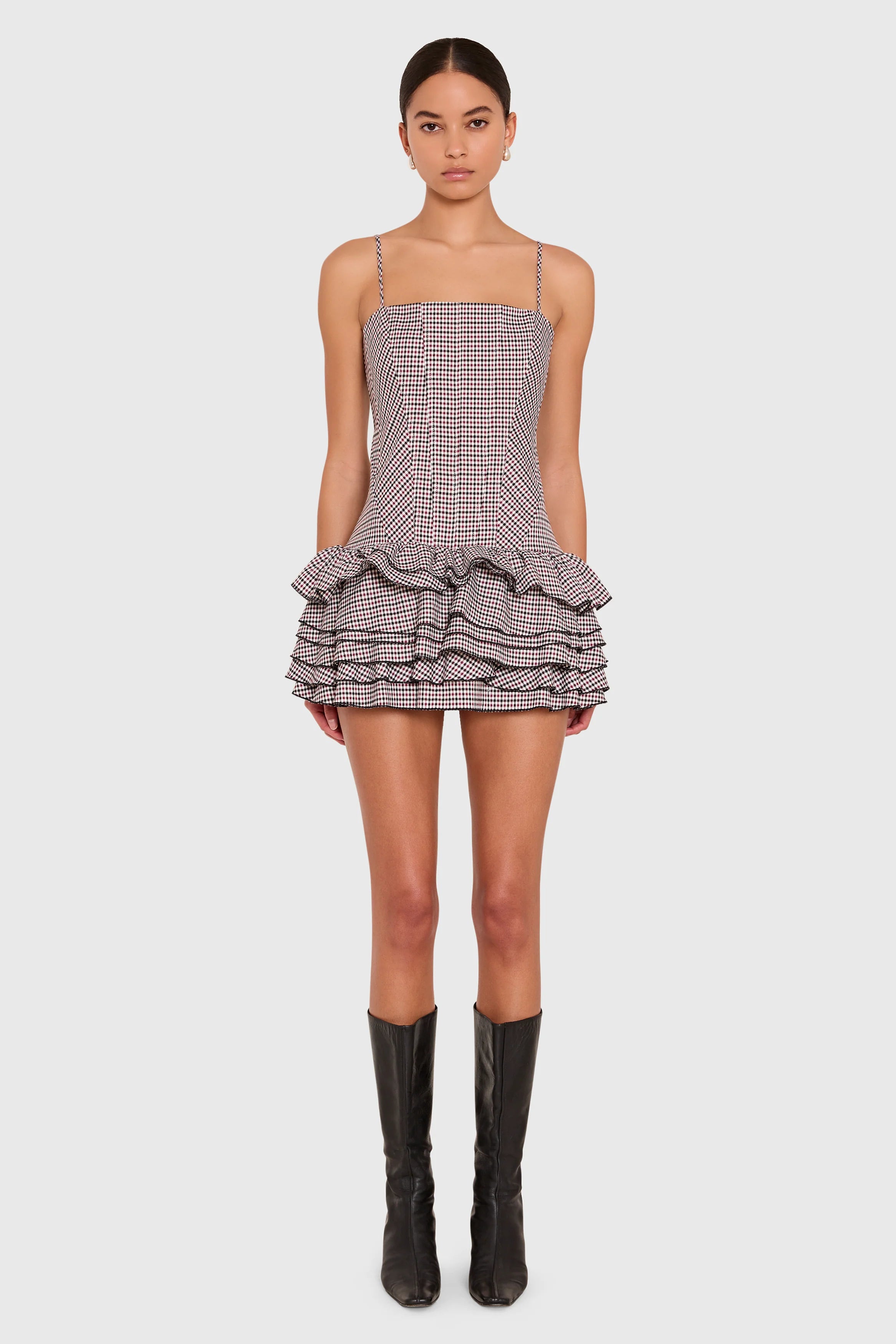 Laureline Romper - Cambridge Plaid