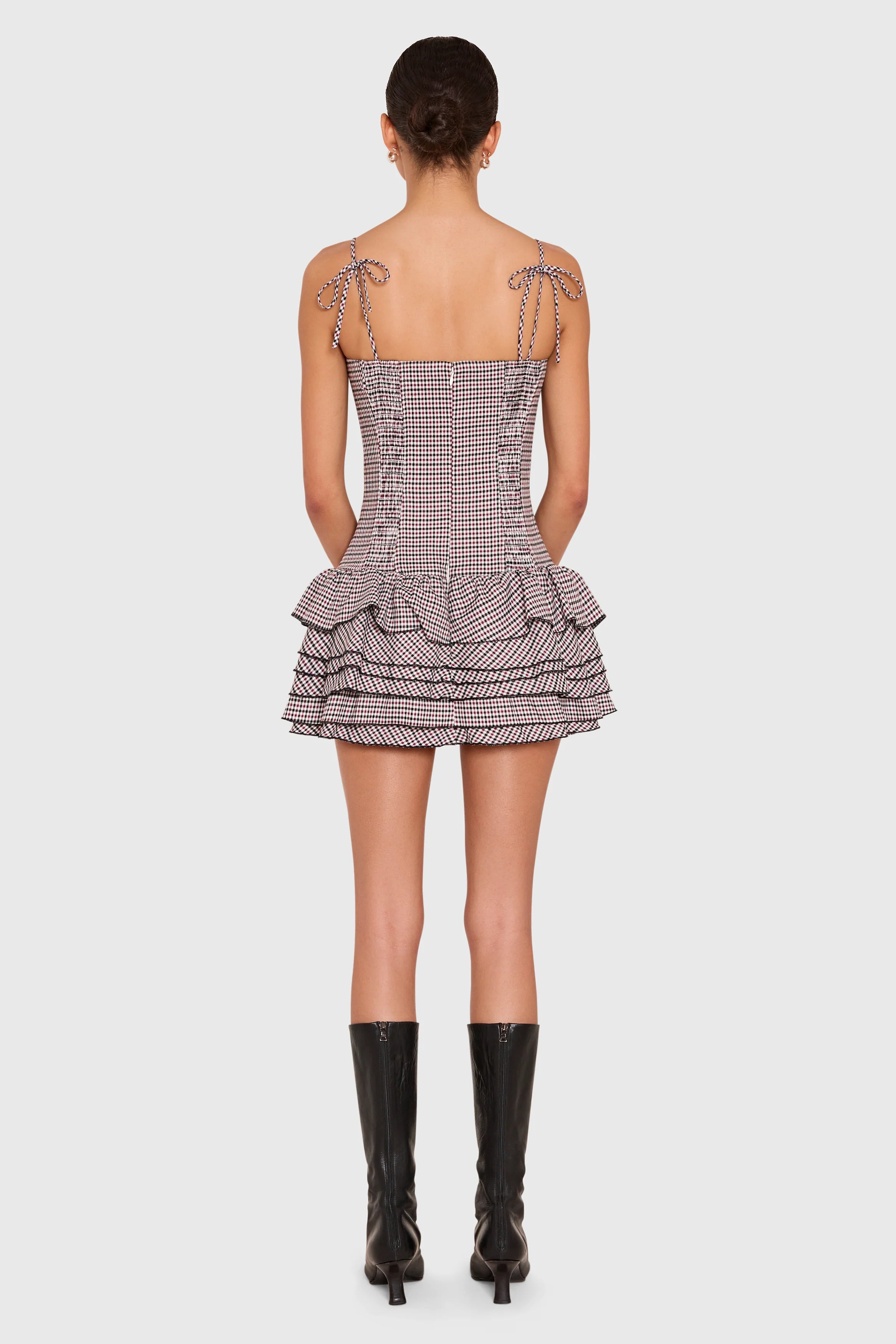 Laureline Romper - Cambridge Plaid