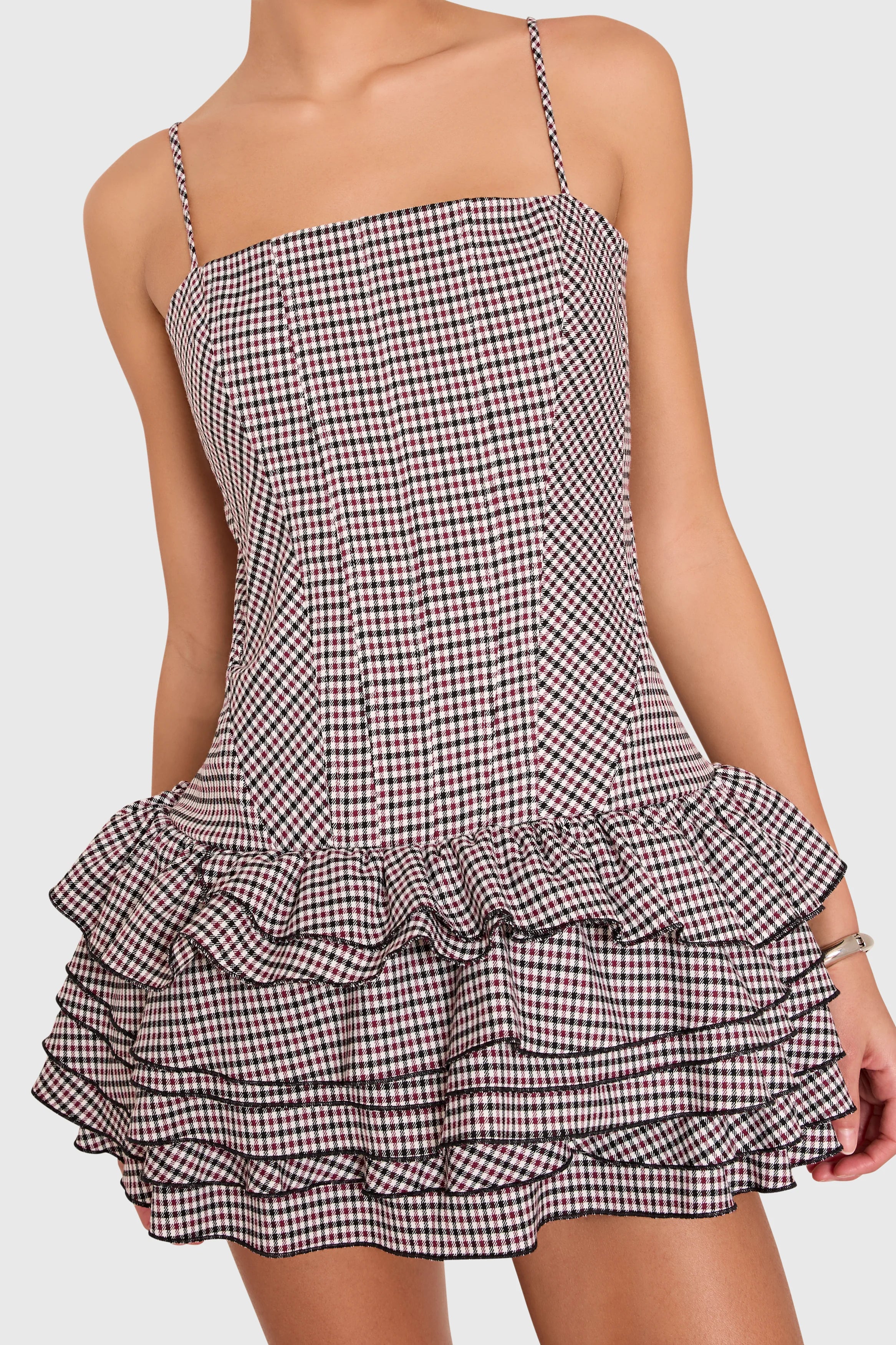 Laureline Romper - Cambridge Plaid