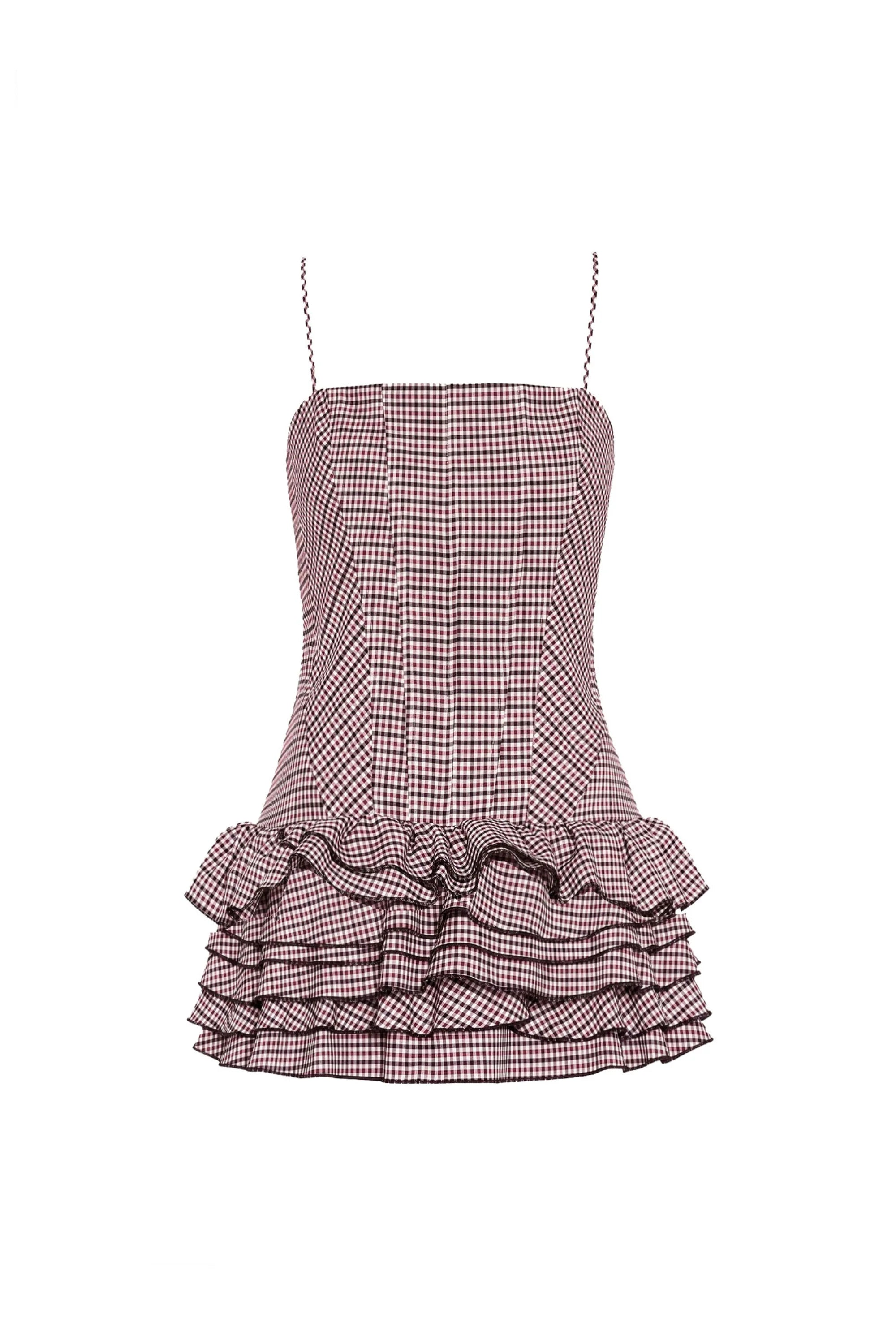 Laureline Romper - Cambridge Plaid