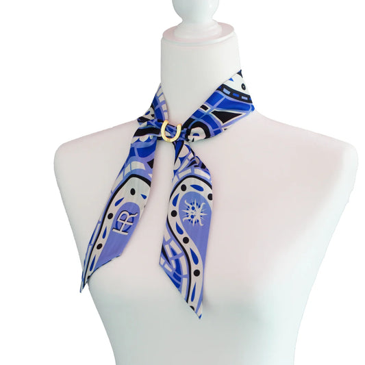 Paisley (Purple) Twillionaire & Scarf Ring