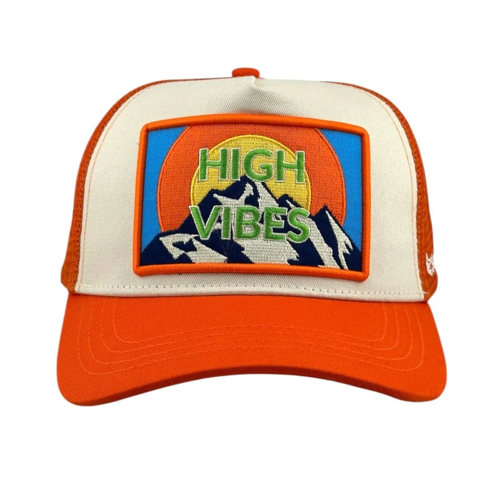 High Vibes Trucker - Orange