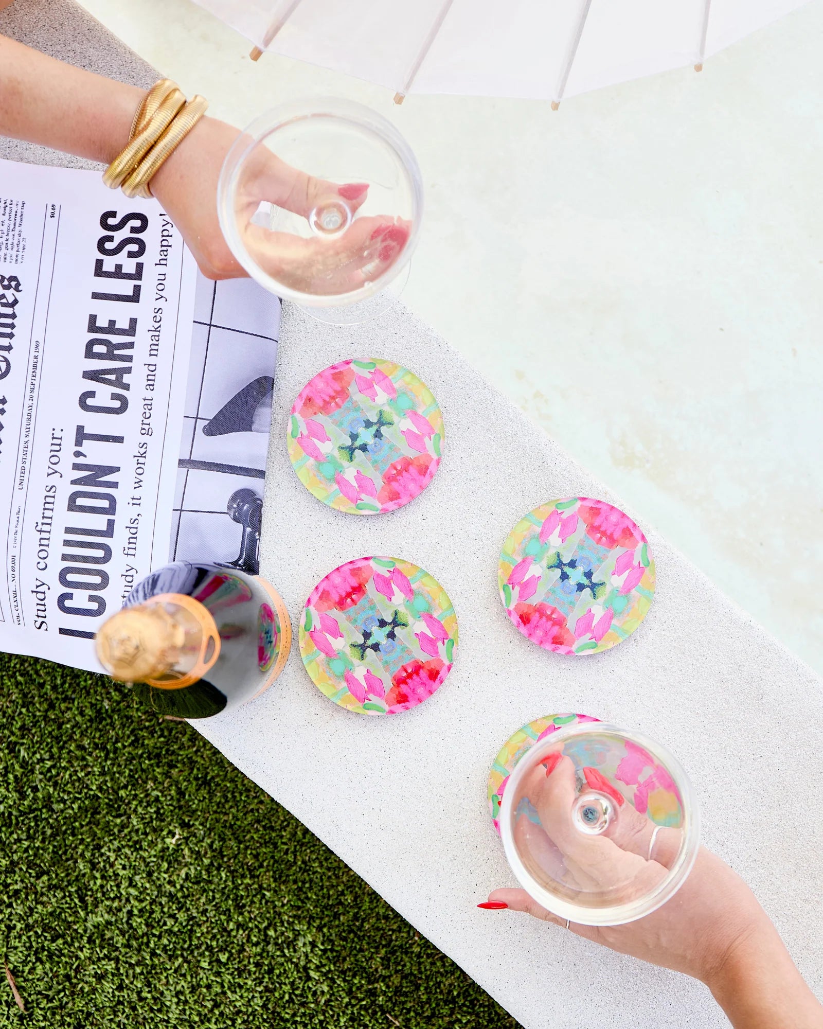 Pink Paradise | Laura Park x Tart Coaster