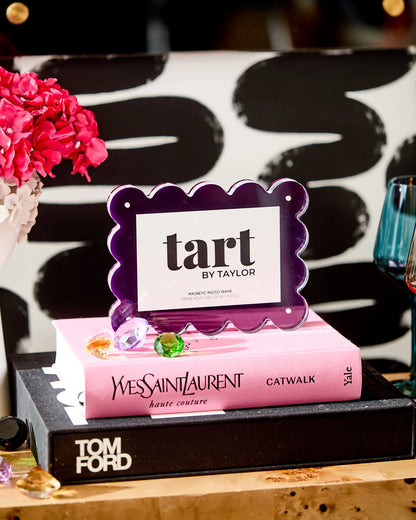 Tart By Taylor - PLUM ACRYLIC PICTURE FRAME