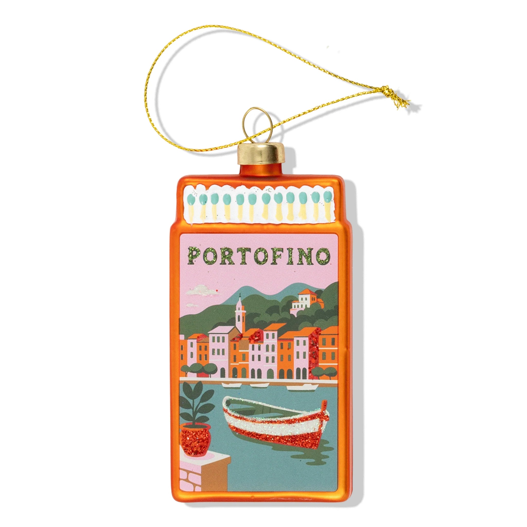 Matchbook Ornament - Portofino
