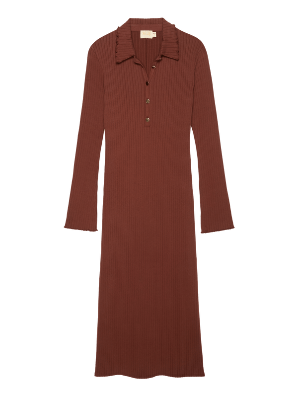 NATION LTD - Rennie Dress - Cinnamon