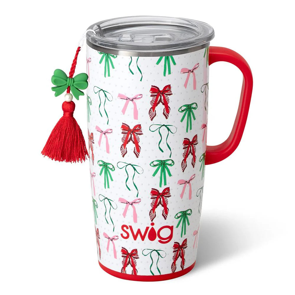 Swig - Ribbons and Bows Travel Mug (22oz)