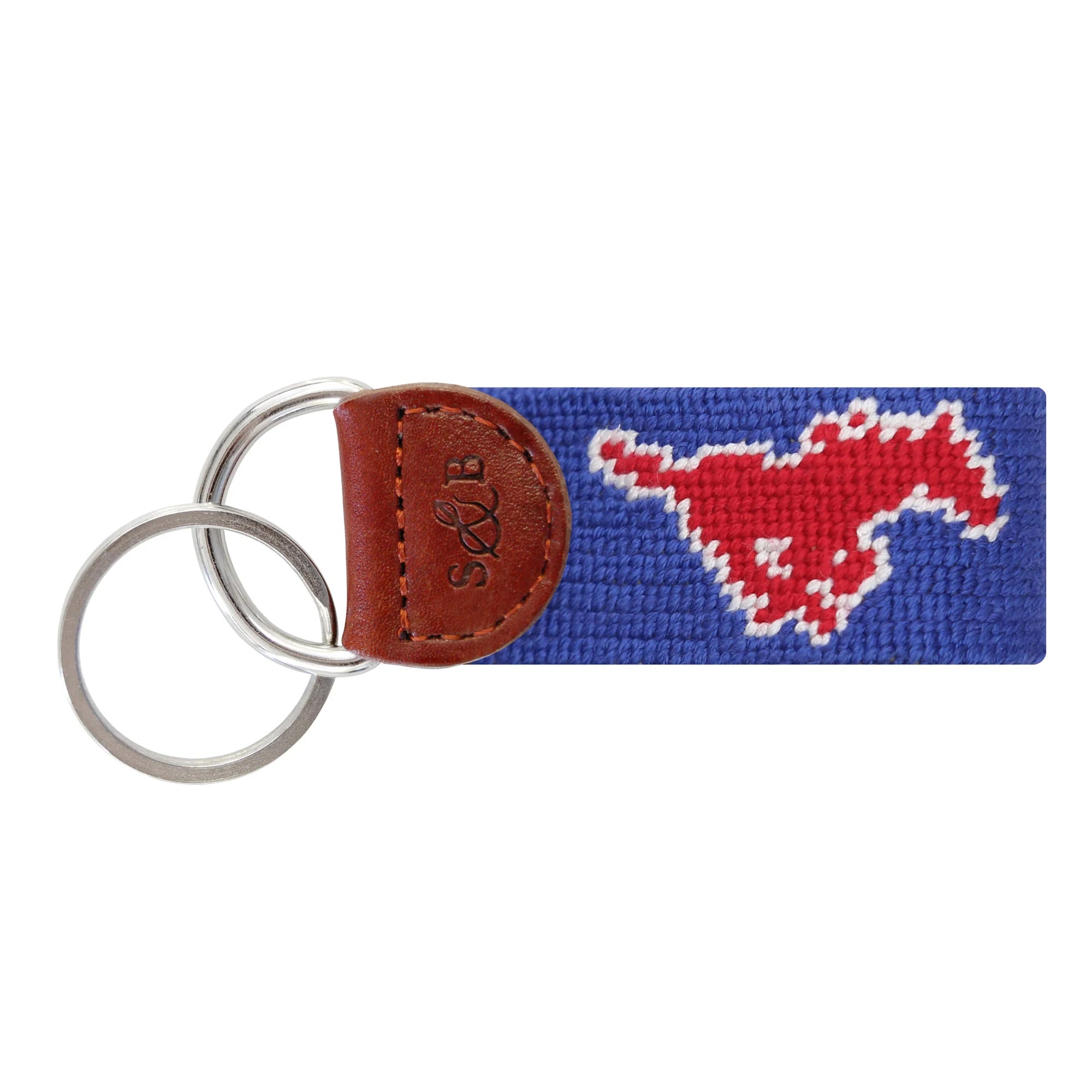 SMU Key Fob (Royal) - Spinout