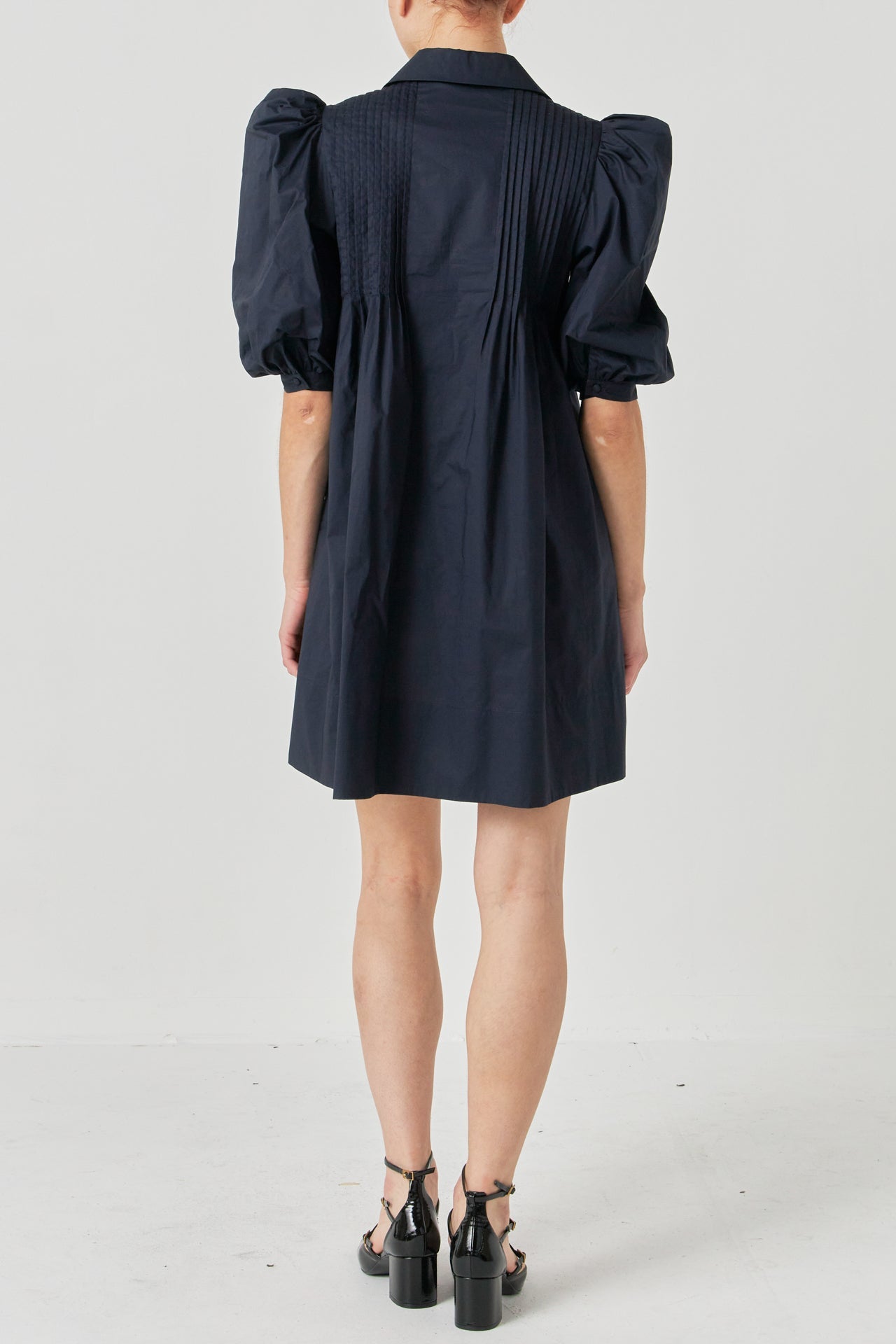 English Factory - Noir Elegance Dress - Navy