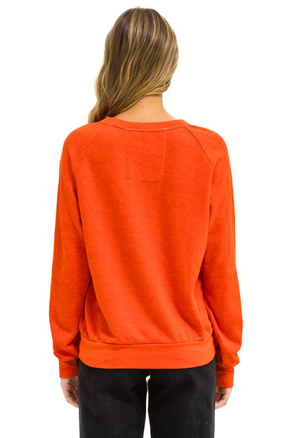 Aviator Nation - University of Texas Crew Sweatshirt - Orange