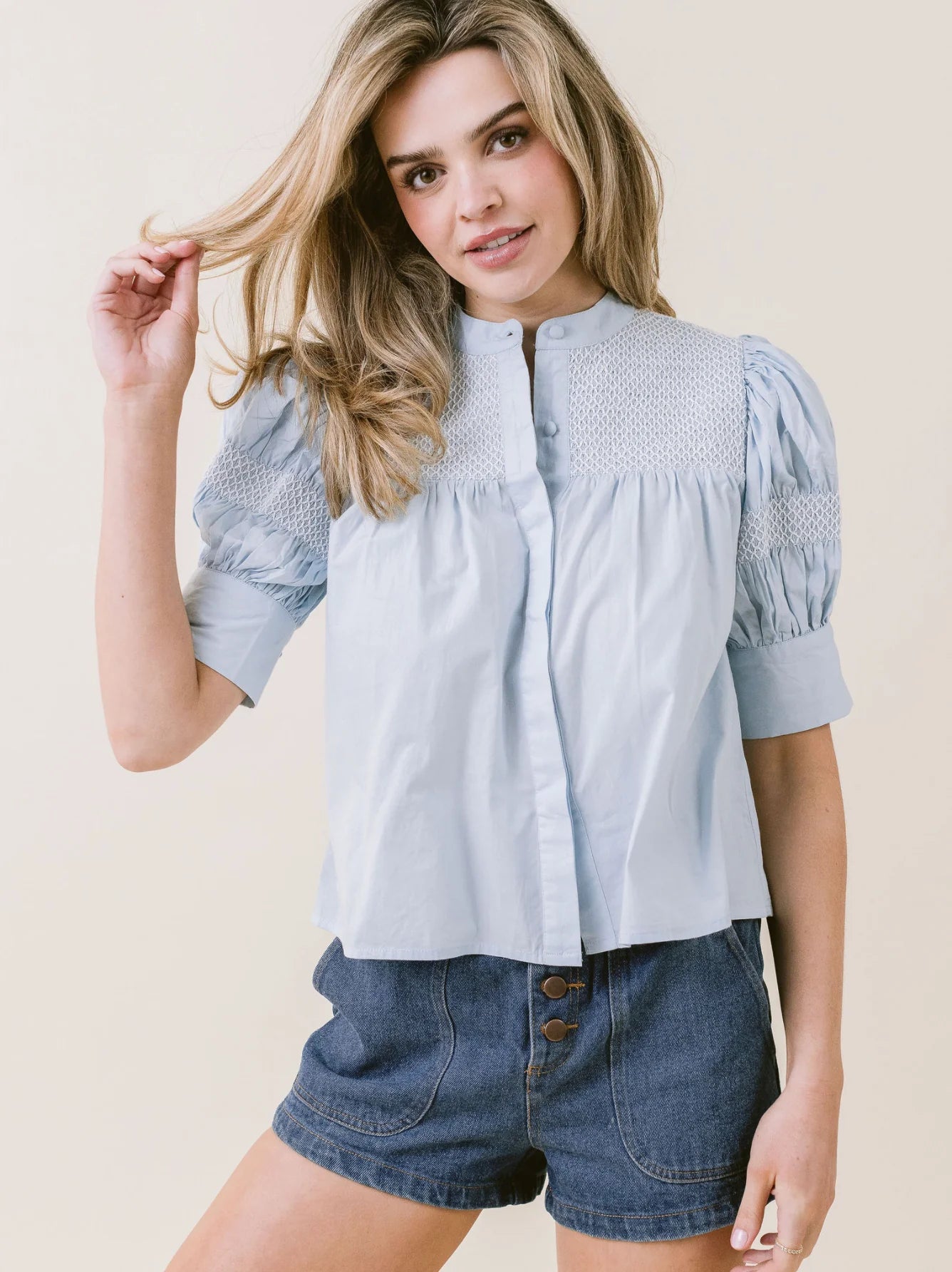 LaRoque - Sutton Blouse - Blue